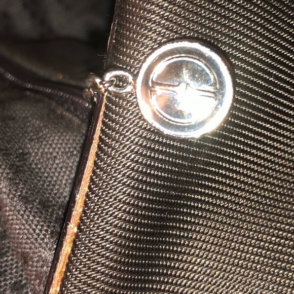 Gucci Bamboo Handle Bag Vintage Brown Nylon - Picture 4 of 7